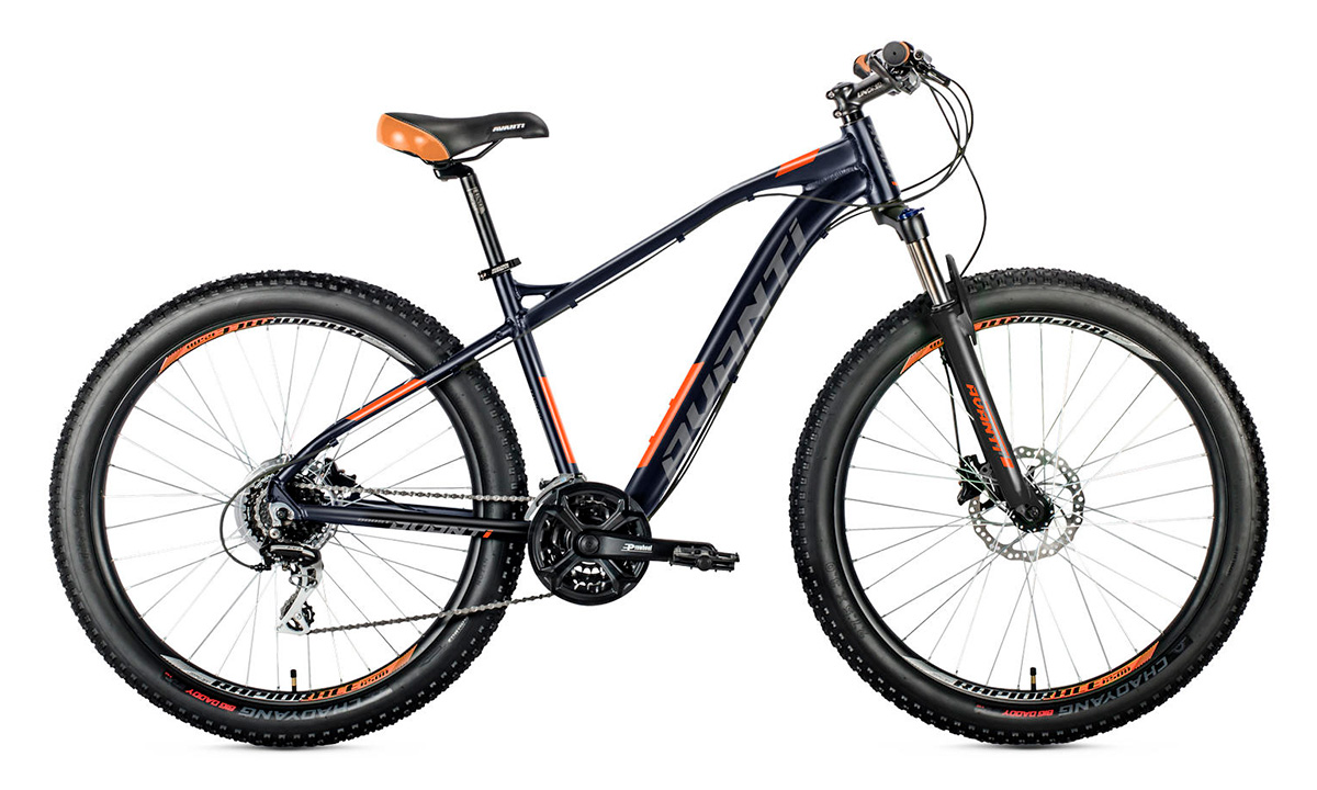 Фотография Велосипед Avanti BOOST 27,5"+ 2021, размер L, Сине-оранжевый